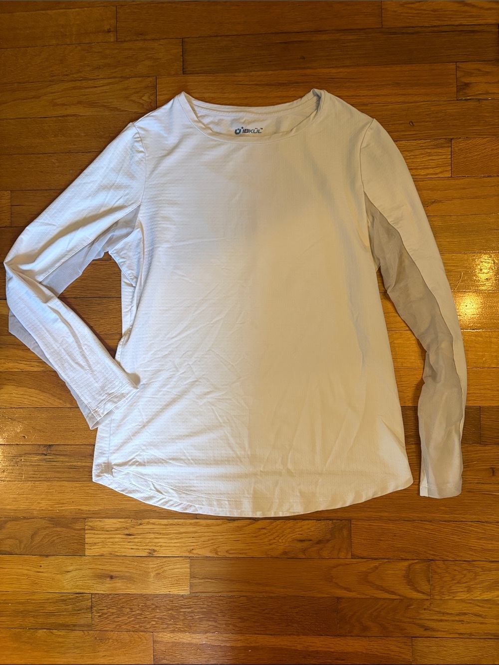 IBKUL Long Sleeve Signature Icefil Crewneck, EUC, medium